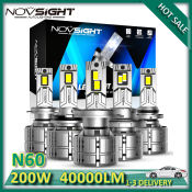 NIGHTEYE Novsight LED Car Headlights - Super Bright White Light