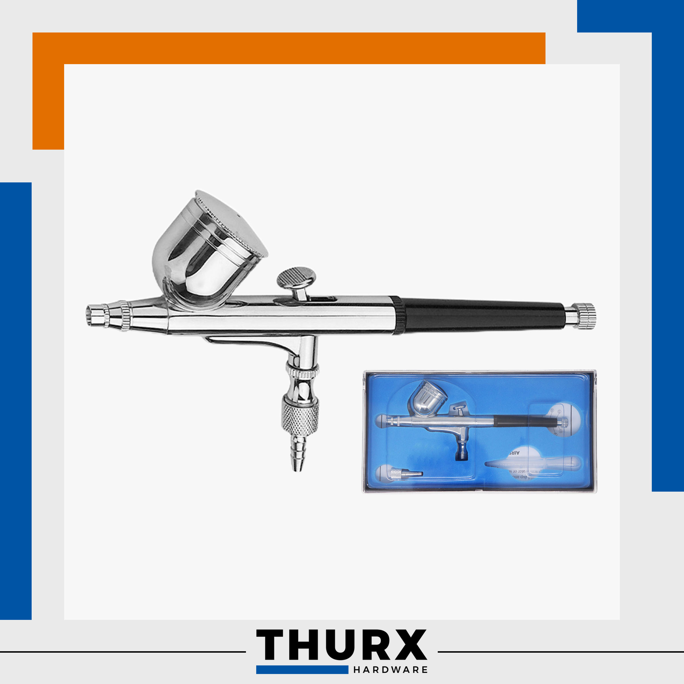 Thurx Airbrush SK-130 Dual Action Gravity Feed Air Brush