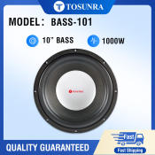 BASS-101 10" 1000W Subwoofer Speaker for Home Audio