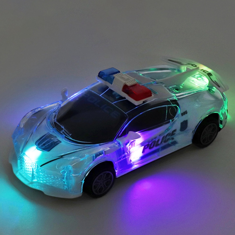  YZBHHWW RC Remote Control Car 1:18 Deformed Remote Control Car  Children's Toy Car 360°Rotating, One-Button Deformation, Car Robots Can Be  Switched at Will Cool Light Music Boy and Girl Toy Car 