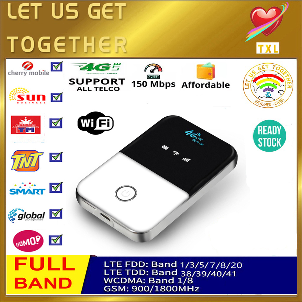 Total wireless 4G LTE C24 Mobile Hotspot - Black