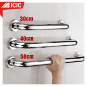 Icic Stainless Steel Bathroom Grab Bar and Towel Rack