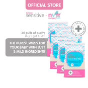 Cycles Sensitive Water Wipes - Buy 5, Get 1 FREE