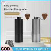 Portable Stainless Steel Manual Coffee Grinder - 