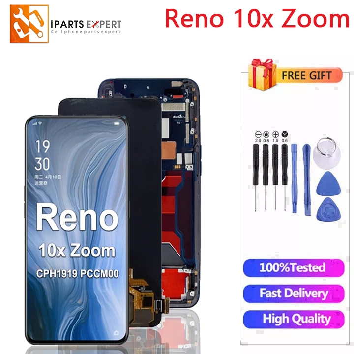 Original Super Amoled Lcd Display For Oppo Reno 10X Zoom