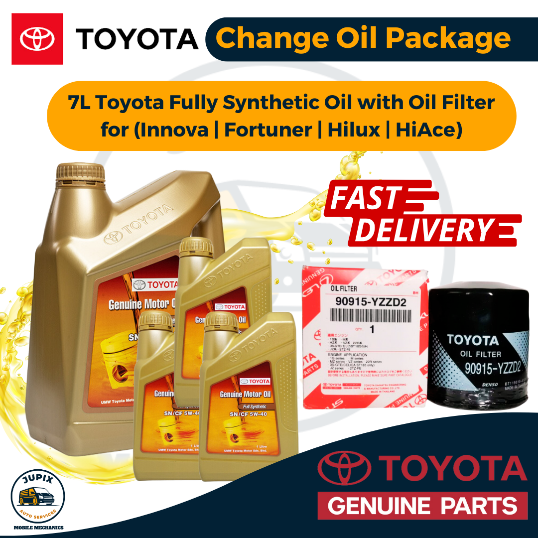 Toyota Synthetic Engine Oil 5W-40: Diesel/Gas Oil Change Solution