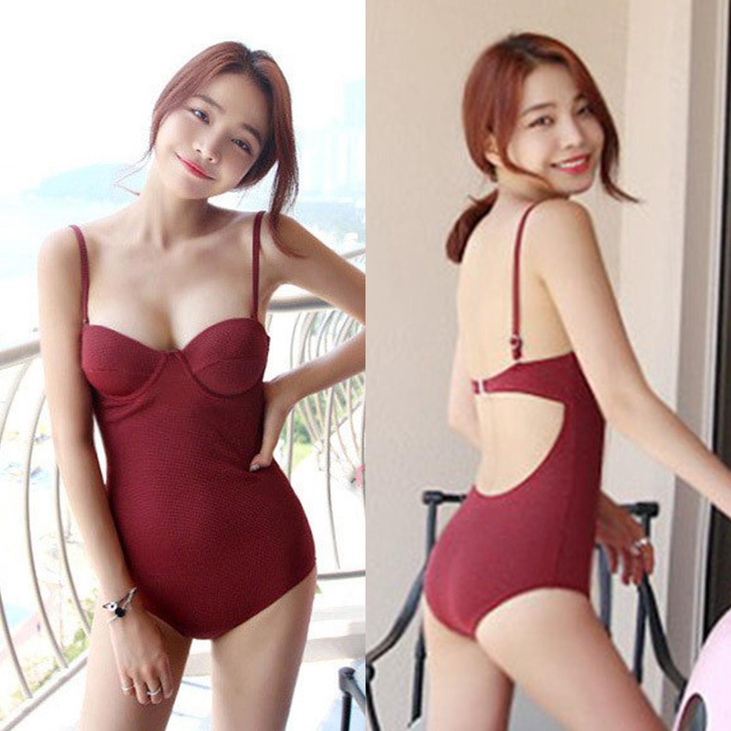 simple one piece bathing suit