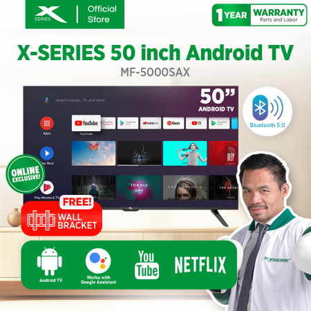 X-SERIES 50" Android 11.0 4K Ultra HD LED TV