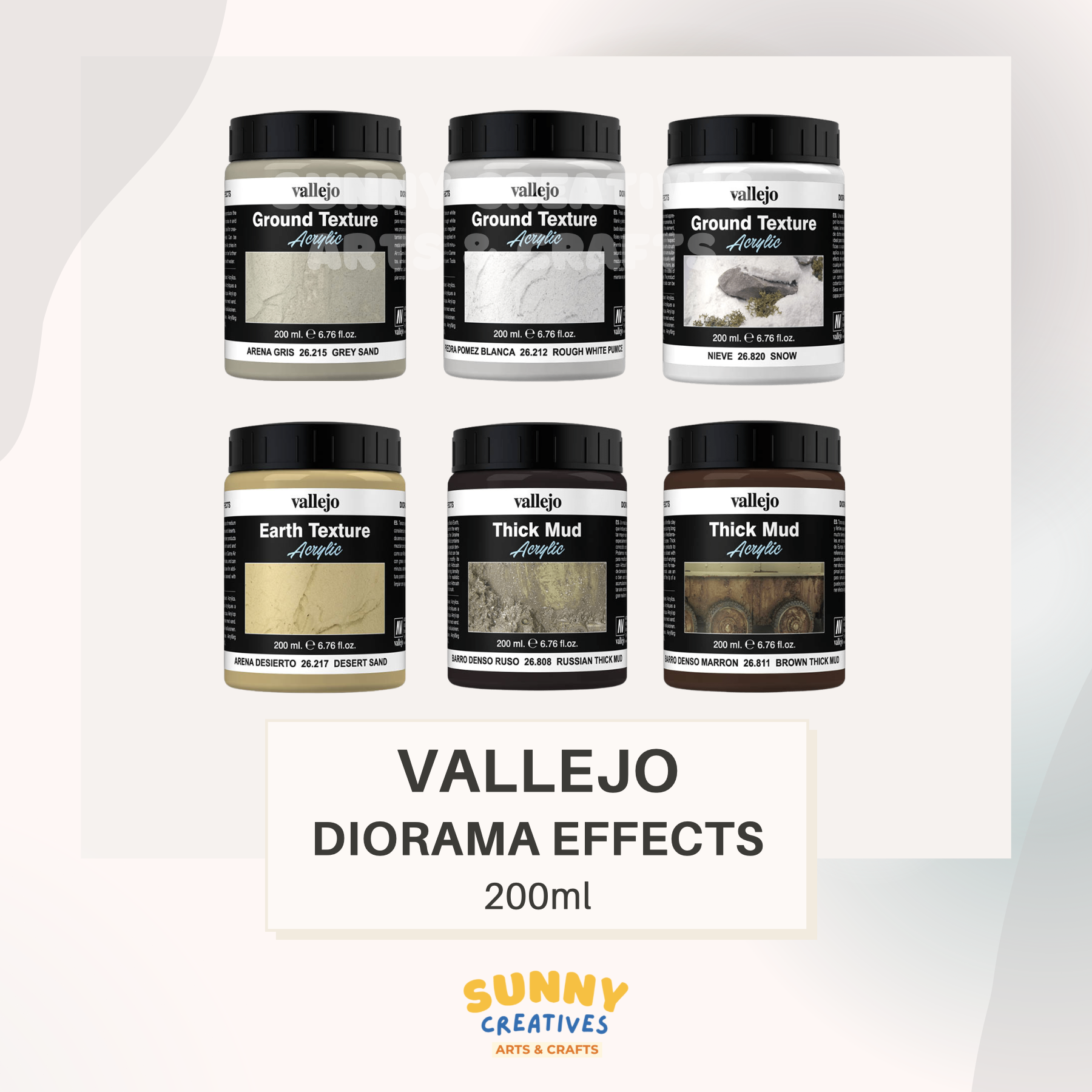 Vallejo Diorama Effects - 26.215 Grey Sand