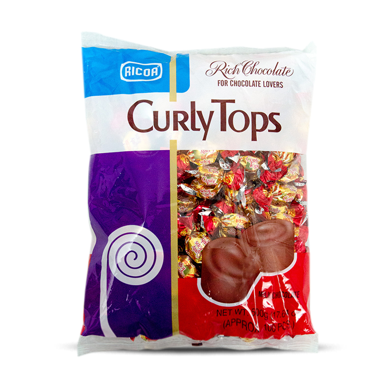 Curly Flat Tops Chocolate