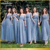 Elegant Bridesmaid Maxi Dress - 4 Colors & Styles Available