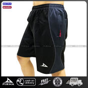 Plus Size Men's Summer Casual Sports Shorts with Zip Pockets