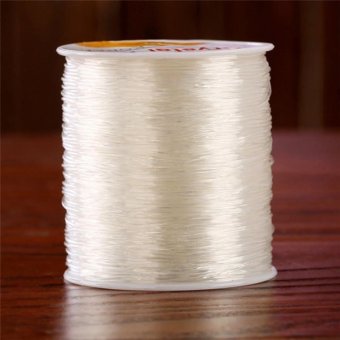 1 PC DIY 0.8mm 100 Meter Clear Stretch Elastic Beading Cord StringThread Spool Roll - Intl June 2018 - 4 1 PC DIY 0.8mm 100 Meter Clear Stretch Elastic Beading Cord StringThread Spool Roll - intl - 4