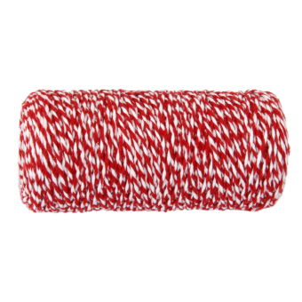 100M Wrap Gift Cotton Rope Ribbon Twine Rope Cord String Red, White June 2018 - 3 100M Wrap Gift Cotton Rope Ribbon Twine Rope Cord String Red, White - 3