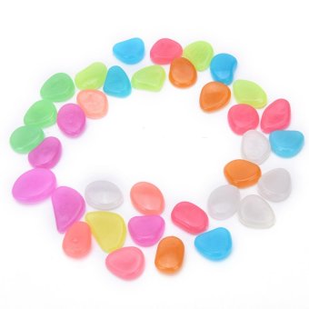 100pcs Glow In The Dark Stones Pebbles Rock Aquarium Fish Tank Garden Walk Decor Multicolor 50pcs - Intl April 2018 - 5 100pcs Glow In The Dark Stones Pebbles Rock Aquarium Fish Tank Garden Walk Decor Multicolor 50pcs - intl - 5