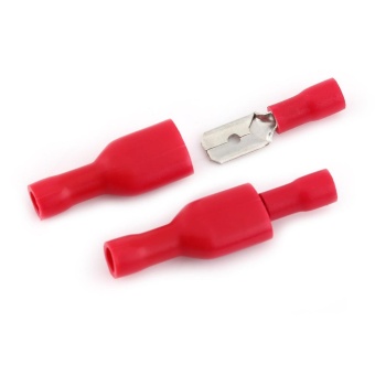100pcs Red Crimp Terminals Insulated Electrical Wire QuickDisconnect Connector 0.5 To 1.5mm? - Intl June 2018 - 3 100pcs Red Crimp Terminals Insulated Electrical Wire QuickDisconnect Connector 0.5 to 1.5mm? - intl - 3
