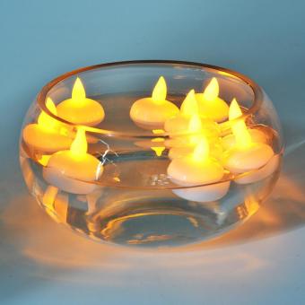 12pcs LED Floating Tea Waterproof Flameless Candle Light ForWedding Party Floral Decoration (White Light) June 2018 - 3 12pcs LED Floating Tea Waterproof Flameless Candle Light ForWedding Party Floral Decoration (White Light) - 3
