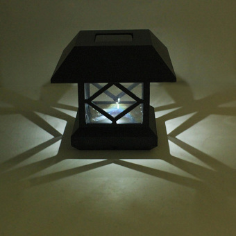 1.2V Garden Lawn Solar White LED Pillar Lamp Outdoor Cottage YardFence Light - Intl June 2018 - 2 1.2V Garden Lawn Solar White LED Pillar Lamp Outdoor Cottage yardFence Light - intl - 2