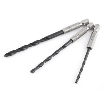 15pcs High Speed Steel Hex Shank Twist Drill Bit 3/4/5mm ForWoodworking Power Tools - Intl June 2018 - 3 15pcs High Speed Steel Hex Shank Twist Drill Bit 3/4/5mm forWoodworking Power Tools - intl - 3