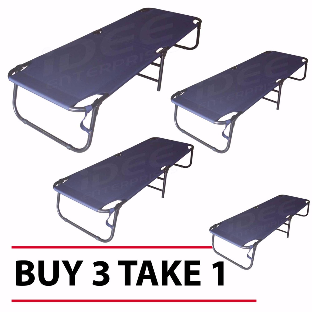 1695 I Folding Bed (Blue) Buy 3 Take 1 Price Philippines Info