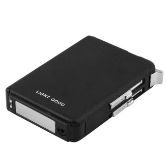2 In 1 Cigarette Case Box Holder Windproof Flame Fire Gas Refillable Lighter June 2018 - 2 2 in 1 Cigarette Case Box Holder Windproof Flame Fire Gas Refillable Lighter - 2