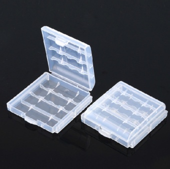2 Pcs Hard Plastic White Holder AA/AAA Battery Storage Box Case (White)- - Intl June 2018 - 2 2 Pcs Hard Plastic White Holder AA/AAA Battery Storage Box Case (White)- - intl - 2