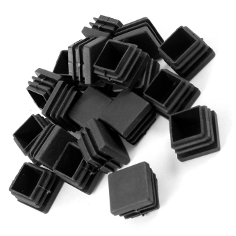20 Pcs Plastic Square Blanking End Caps Tube Inserts 25mm X 25mm June 2018 - 2 20 Pcs Plastic Square Blanking End Caps Tube Inserts 25mm x 25mm - 2