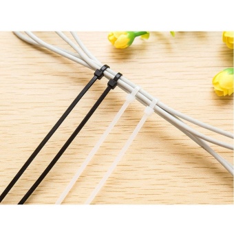 200pcs Self-Locking Network Nylon Plastic Cable Wire Organiser ZipTie Cord Strap Cable Zip Trim Wrap Cable Loop Ties For Wires Tidy(White) - 3x100mm - Intl June 2018 - 4 200pcs Self-Locking Network Nylon Plastic Cable Wire Organiser ZipTie Cord Strap Cable Zip Trim Wrap Cable Loop Ties For Wires Tidy(White) - 3x100mm - intl - 4
