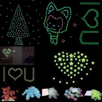 200PCS Stars Glow In The Dark Stickers Wall Decal Kids Baby Home Bedroom Decor - Intl June 2018 - 5 200PCS Stars Glow In The Dark Stickers Wall Decal Kids Baby Home Bedroom Decor - intl - 5