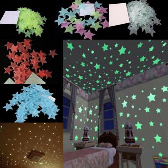 200PCS Stars Glow In The Dark Stickers Wall Decal Kids Baby Home Bedroom Decor - Intl June 2018 - 4 200PCS Stars Glow In The Dark Stickers Wall Decal Kids Baby Home Bedroom Decor - intl - 4