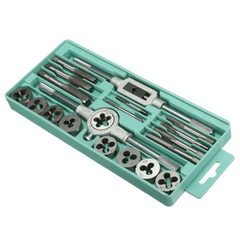 20PCS Tap And Die Metric Thread Chasing Removal Bolt Screw Extractor Puller Kit - Intl June 2018 - 2 20PCS Tap and Die Metric Thread Chasing Removal Bolt Screw Extractor Puller Kit - intl - 2