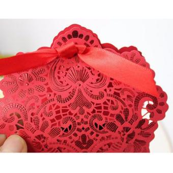 20sets Wedding Favors Red Elegant Lace Design Wedding/Events/Party/Special Occasion Paper Favor Box With Ribbon Gift Box June 2018 - 2 20sets Wedding favors Red Elegant Lace Design Wedding/Events/Party/Special Occasion Paper Favor Box with Ribbon Gift Box - 2