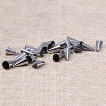 23pcs Stainless Steel Icing Piping Nozzles Pastry Tips Set For No Box - Intl June 2018 - 3 23pcs Stainless Steel Icing Piping Nozzles Pastry Tips Set For No Box - Intl - 3