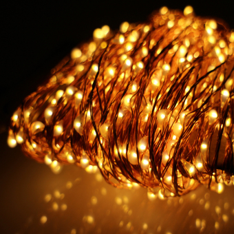 24m 480 LED Outdoor LED String Lights Warm White Copper WireChristmas Starry Fairy Lights+Power Adapter (Warm White) - Intl April 2018 - 2 24m 480 LED Outdoor LED String Lights Warm White Copper WireChristmas Starry Fairy Lights+Power Adapter (Warm White) - intl - 2