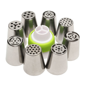 24PCS Russian Icing Piping Nozzles Tips Cake Decorating Sugarcraft Pastry Tool June 2018 - 5 24PCS Russian Icing Piping Nozzles Tips Cake Decorating Sugarcraft Pastry Tool - 5