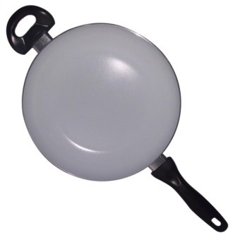 26cm Non-Toxic Ceramic Coating Deep Frying Pan Set Of 2 April 2018 - 2 26cm Non-Toxic Ceramic Coating Deep Frying Pan set of 2 - 2