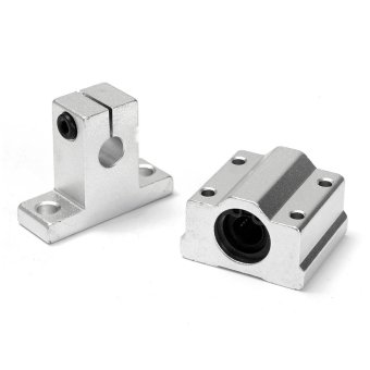 2Pcs 8mm 400mm Linear Shaft Rod Rail Kit W/ Bearing Block For 3D Printer CNC - Intl June 2018 - 3 2Pcs 8mm 400mm Linear Shaft Rod Rail Kit W/ Bearing Block For 3D Printer CNC - intl - 3
