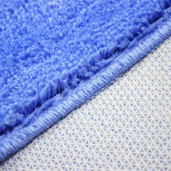 2Pcs Set Solid Color Bath Mat Toilet Non Slip Bathroom RugWaterproof Floor Carpet - Intl June 2018 - 4 2Pcs Set Solid Color Bath Mat Toilet Non Slip Bathroom RugWaterproof Floor Carpet - intl - 4