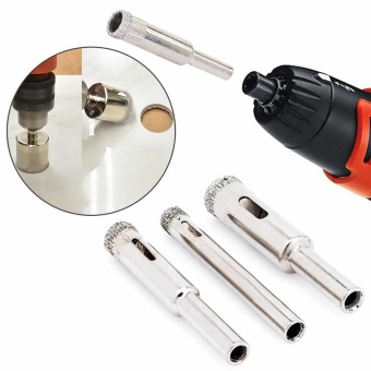 3 -18mm 10 Pcs Diamond Tool Drill Bit Hole Saw Set For GlassCeramic Tile Marble - Intl June 2018 - 2 3 -18mm 10 Pcs Diamond Tool Drill Bit Hole Saw Set for GlassCeramic Tile Marble - intl - 2