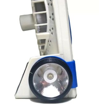 3 In 1 Rechargeable Solar Light Fan (White/Blue) April 2018 - 2 3 in 1 Rechargeable Solar Light Fan (White/Blue) - 2