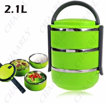 3 Layer Stainless Steel Thermal Bento Lunch Box June 2018 - 2 3 Layer Stainless Steel Thermal Bento Lunch Box - 2