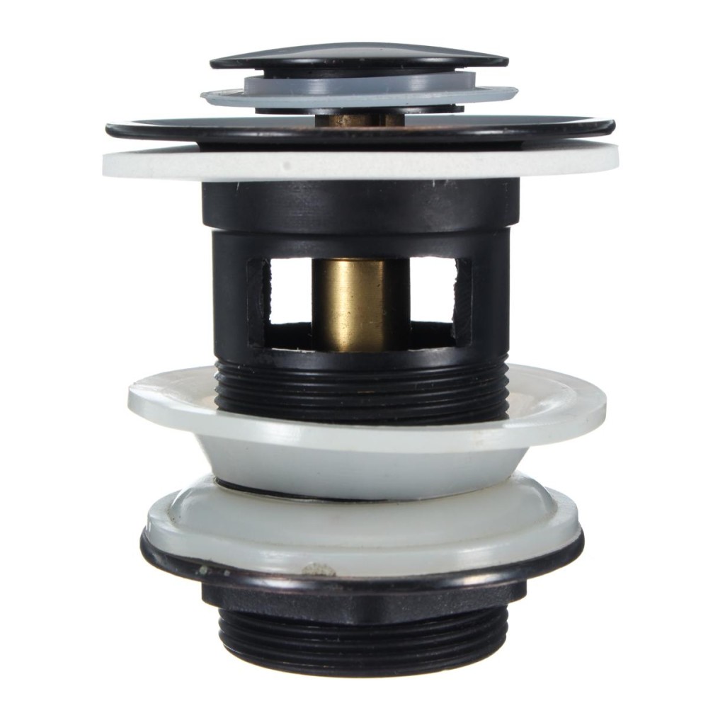 32mm Matt Black Non Overflow Pop Up Waste Drain Plug Bathroom Basin 32mm Matt Black Non Overflow Pop Up Waste Drain Plug Bathroom Basin Vanity Brass Intl Philippines