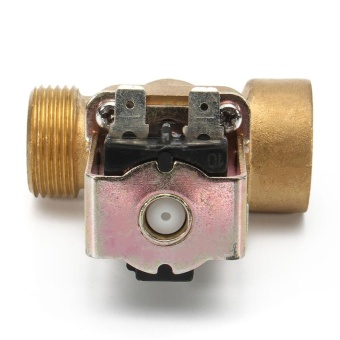 3/4 Inch N/C 12V DC VDC Slim Brass Electric Solenoid Valve NPSM Gas Water Air Gold - Intl June 2018 - 4 3/4 Inch N/C 12V DC VDC Slim Brass Electric Solenoid Valve NPSM Gas Water Air Gold - intl - 4