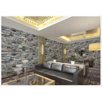 3D Antique Wallpaper Brick Pattern Coffee Shop Background Retro Wall Art DIY Eco-friendly Wall Paper Sticker - Intl June 2018 - 4 3D Antique Wallpaper Brick Pattern Coffee Shop Background Retro Wall Art DIY Eco-friendly Wall Paper Sticker - intl - 4