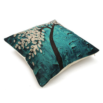3D Flower Cotton Linen Pillow Case Waist Back Throw Cushion Cover Home Decor June 2018 - 3 3D Flower Cotton Linen Pillow Case Waist Back Throw Cushion Cover Home Decor - 3
