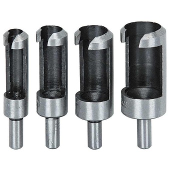 4 Pcs Carbon Steel Wood Plug Cutter Cutting Woodworking Power ToolsDrill Bit - Intl June 2018 - 2 4 Pcs Carbon Steel Wood Plug Cutter Cutting Woodworking Power ToolsDrill Bit - intl - 2