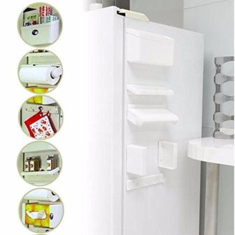 5 In 1 Multipurpose Magnetic Refrigerator Shelf (White) June 2018 - 5 5 in 1 Multipurpose Magnetic Refrigerator Shelf (White) - 5