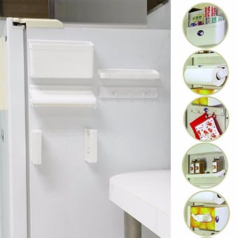 5 In 1 Multipurpose Magnetic Refrigerator Shelf (White) June 2018 - 4 5 in 1 Multipurpose Magnetic Refrigerator Shelf (White) - 4