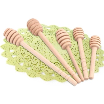50Pcs/set Household Wooden Jam Honey Dipper Jar DispensingCollecting Stirring Rod Stick 8cm - Intl April 2018 - 3 50Pcs/set Household Wooden Jam Honey Dipper Jar DispensingCollecting Stirring Rod Stick 8cm - intl - 3