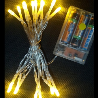 5m Droop 0.3-0.5m Battery Curtain Icicle String Lights ChristmasLED Lights Garden Xmas Wedding Party (warm Light) - Intl April 2018 - 5 5m Droop 0.3-0.5m Battery Curtain Icicle String Lights ChristmasLED Lights Garden Xmas Wedding Party (warm light) - intl - 5